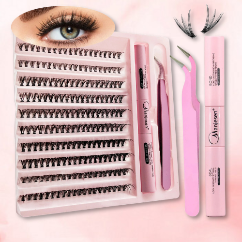 Kit Clássico Pop-On Lash Pro 200 peças - Extensão de cílios em casa